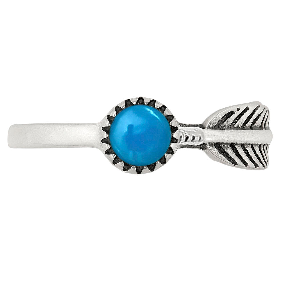 Sleeping Beauty Turquoise Ring size-4.5 R-1042 SDR251916