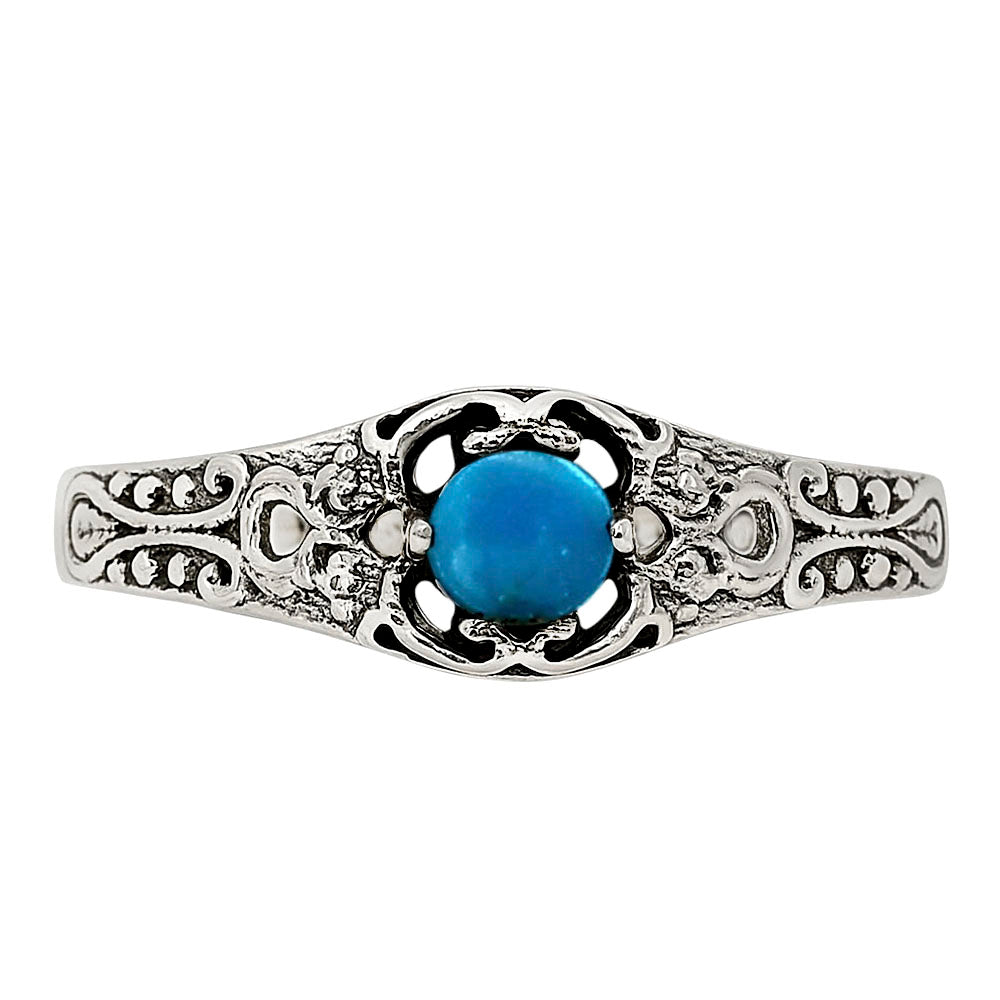 Sleeping Beauty Turquoise Ring size-6.5 R-1172 SDR251959