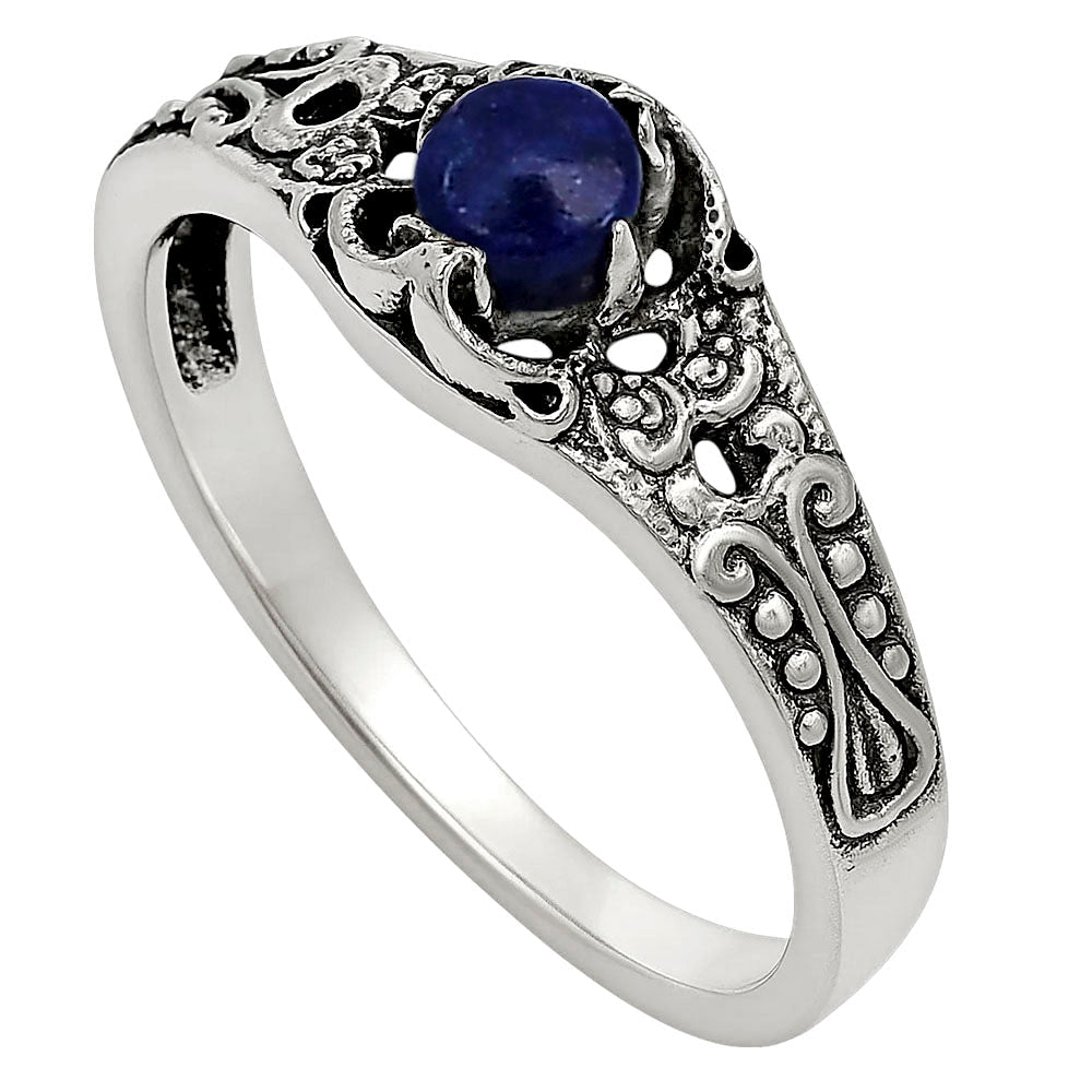 Lapis Lazuli Ring size-6 R-1172 SDR251974