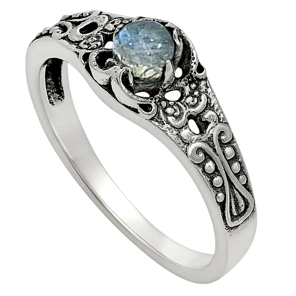 Rainbow Moonstone Ring size-5 R-1172 SDR251999