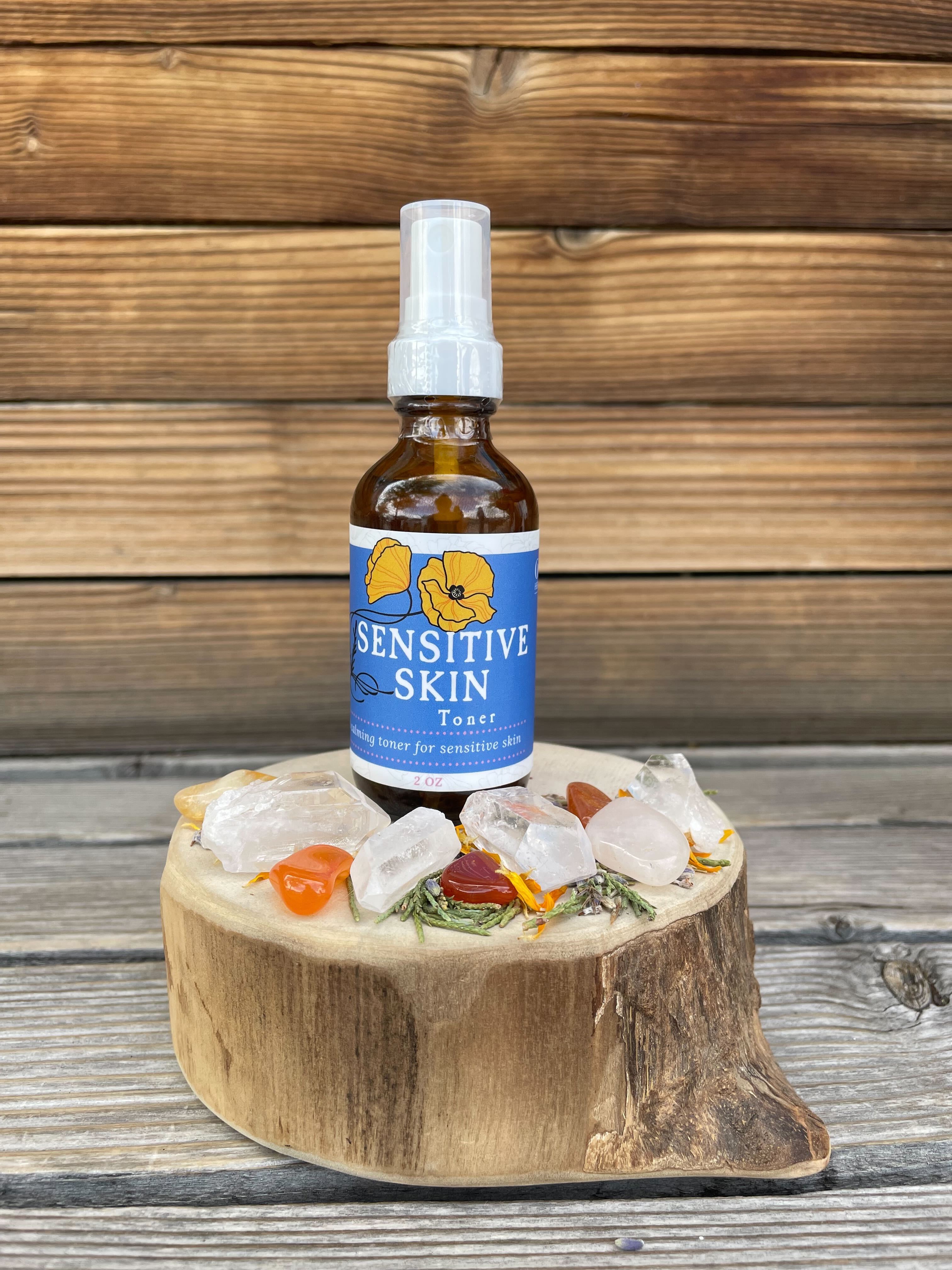 Sensitive Skin Facial Toner 2 oz