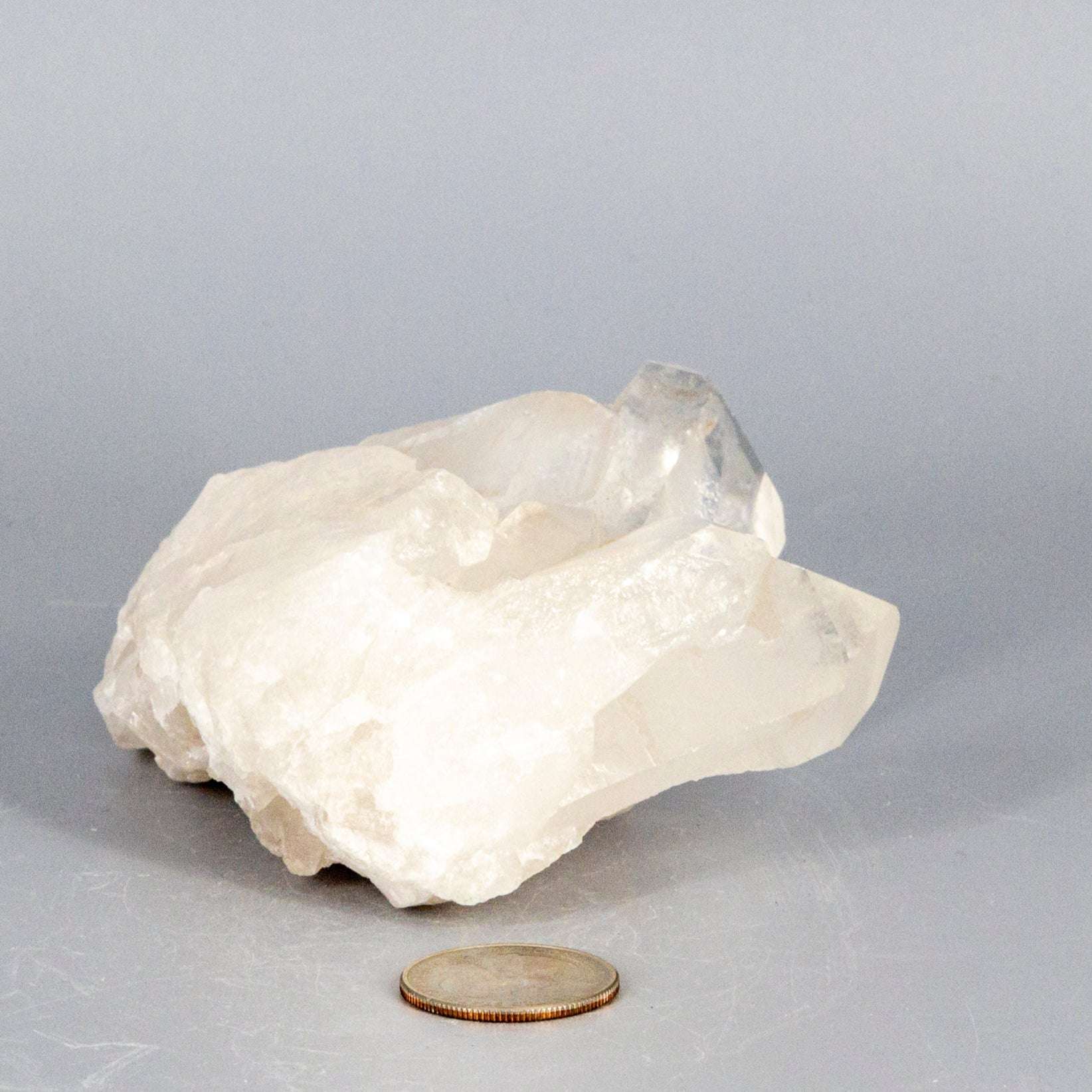 Sweet Clear Quartz Point Cluster