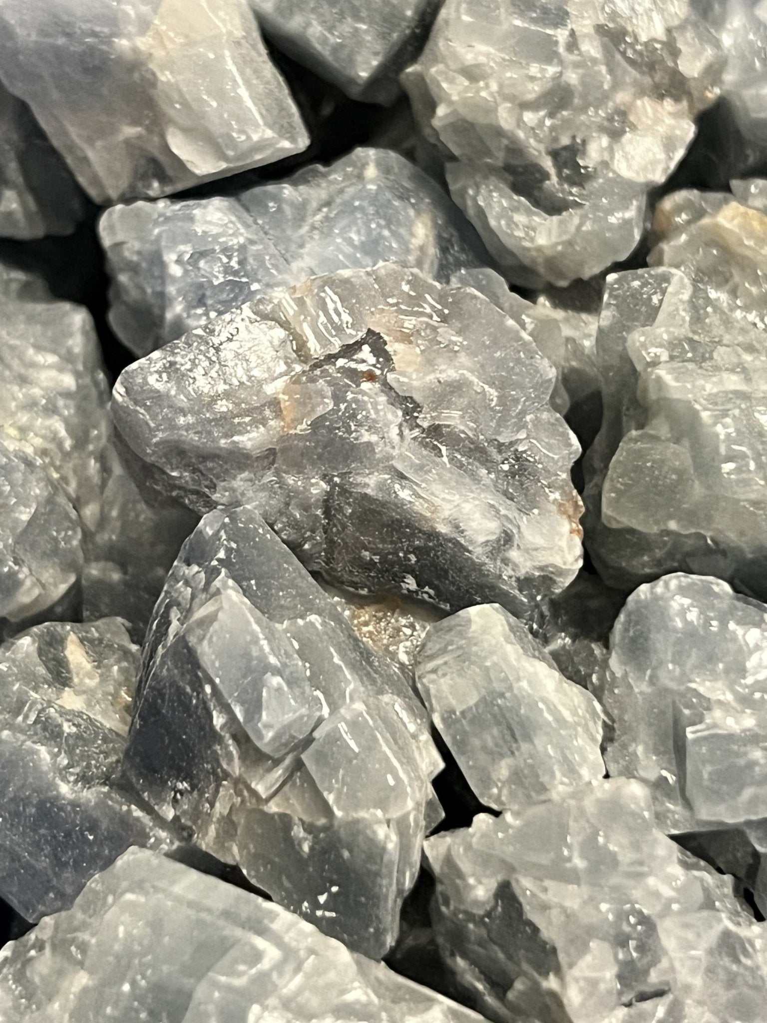 Blue Calcite Rough