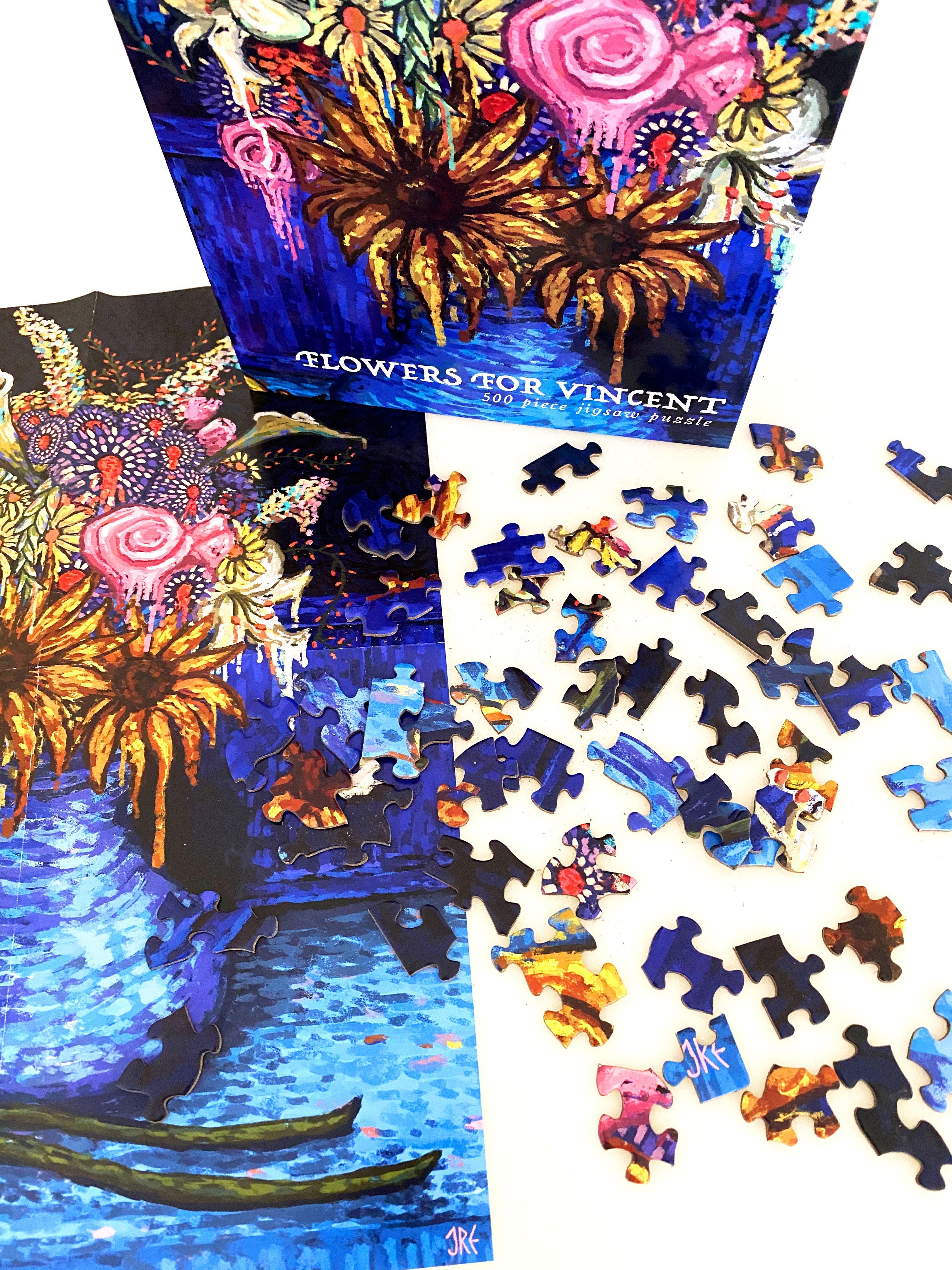 Flowers for Vincent (Jigsaw Puzzle)
