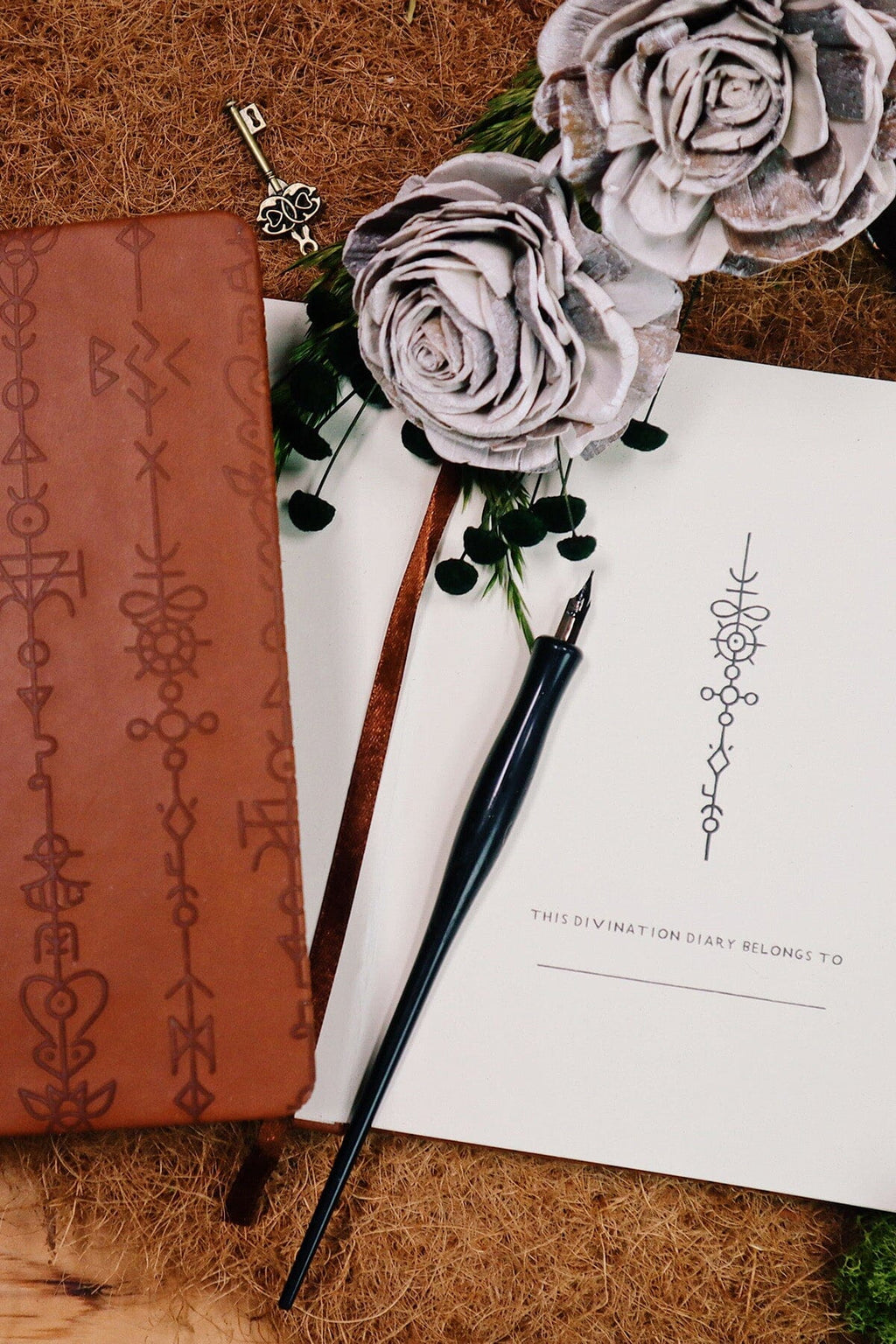 Green Glyphs Divination Diary