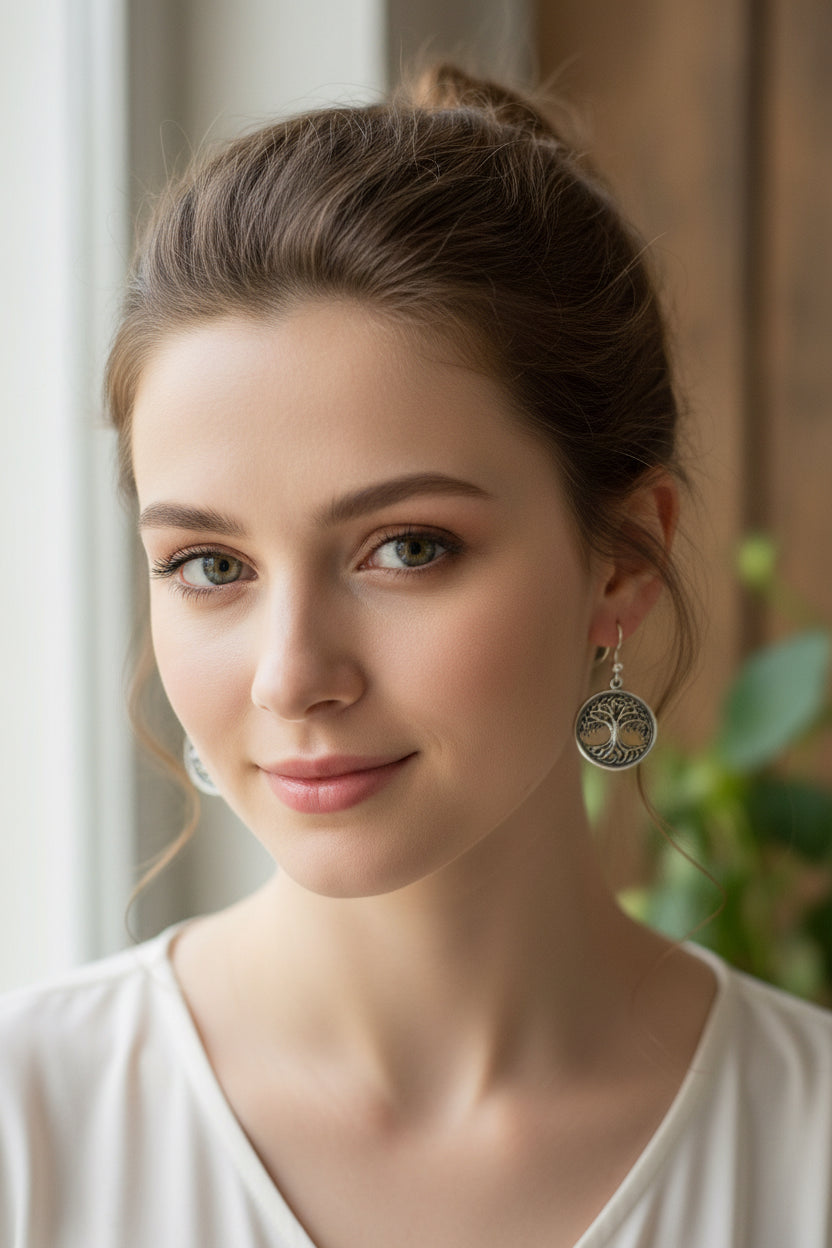 Brielle Tree of Life Earrings