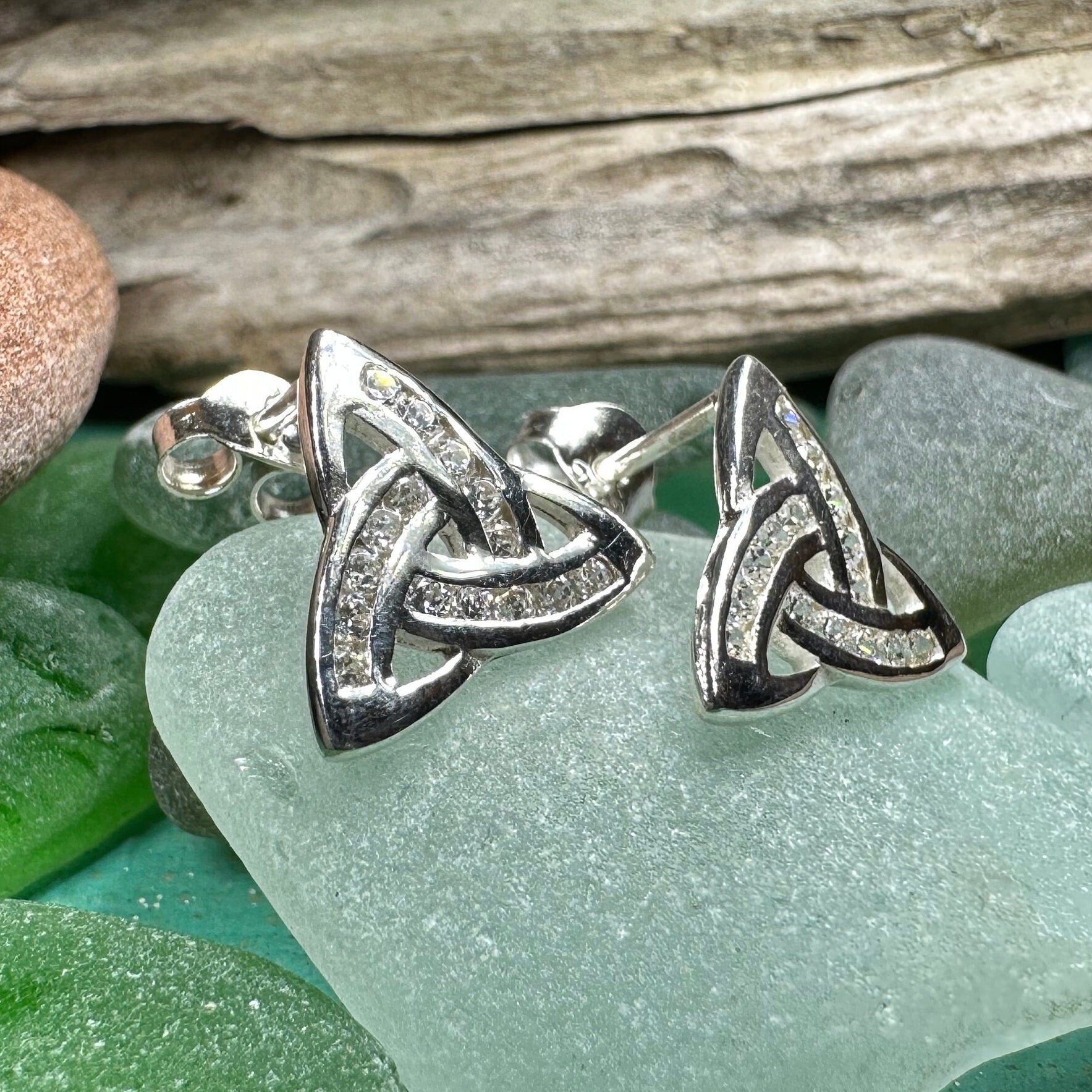 Janene Trinity Knot Earrings