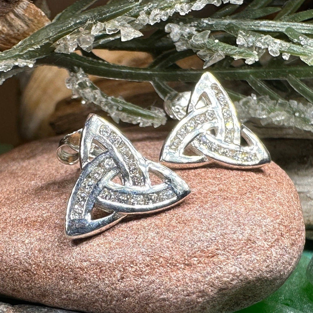 Janene Trinity Knot Earrings