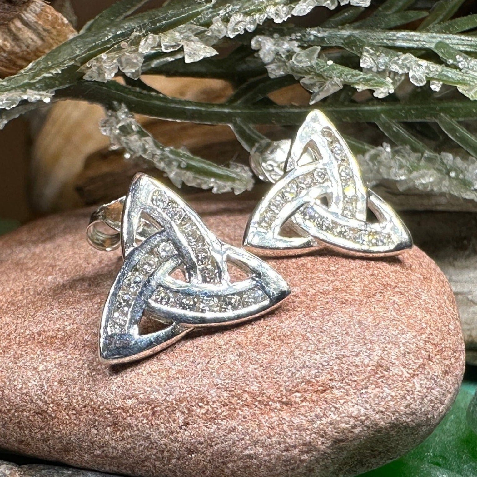 Janene Trinity Knot Earrings