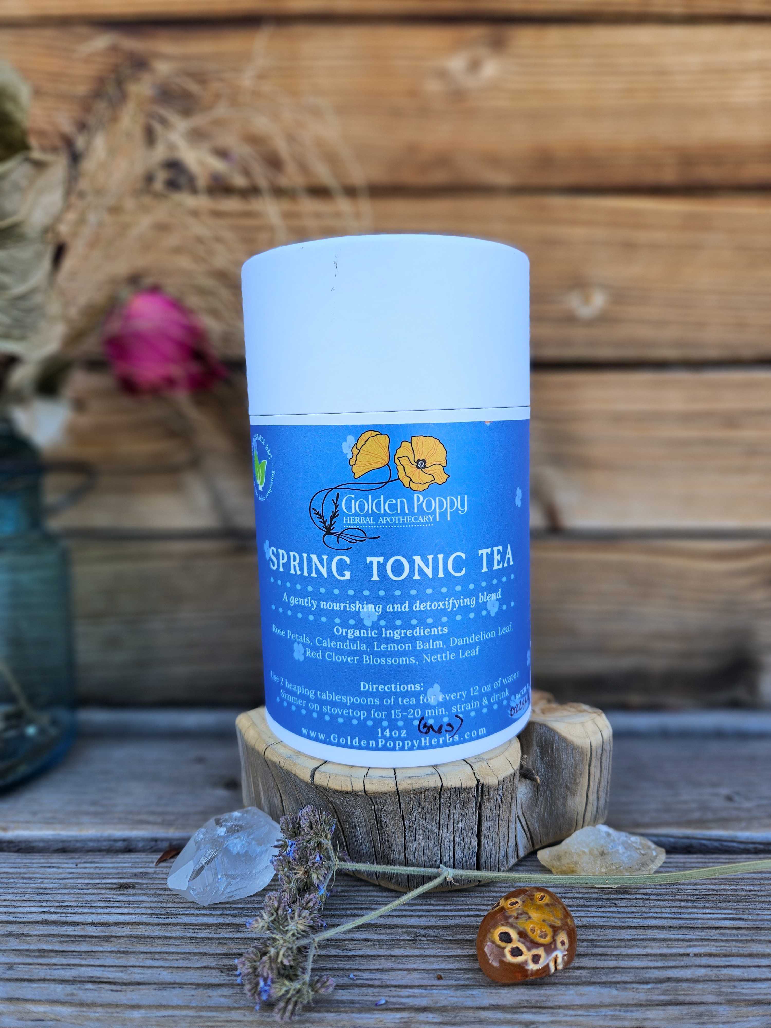 Spring Tonic tea, 14 oz Tube (50g)