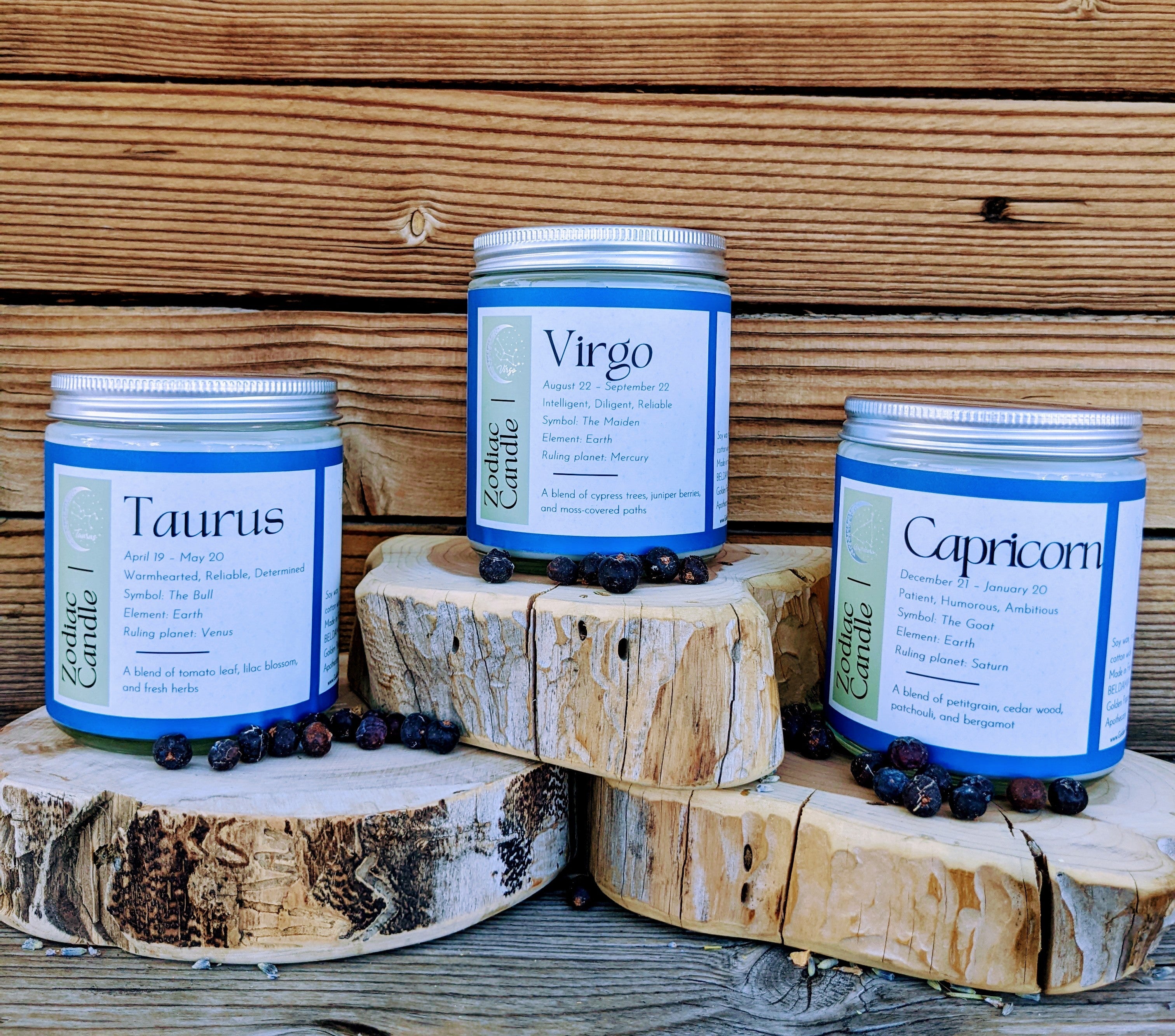 Zodiac Candle -