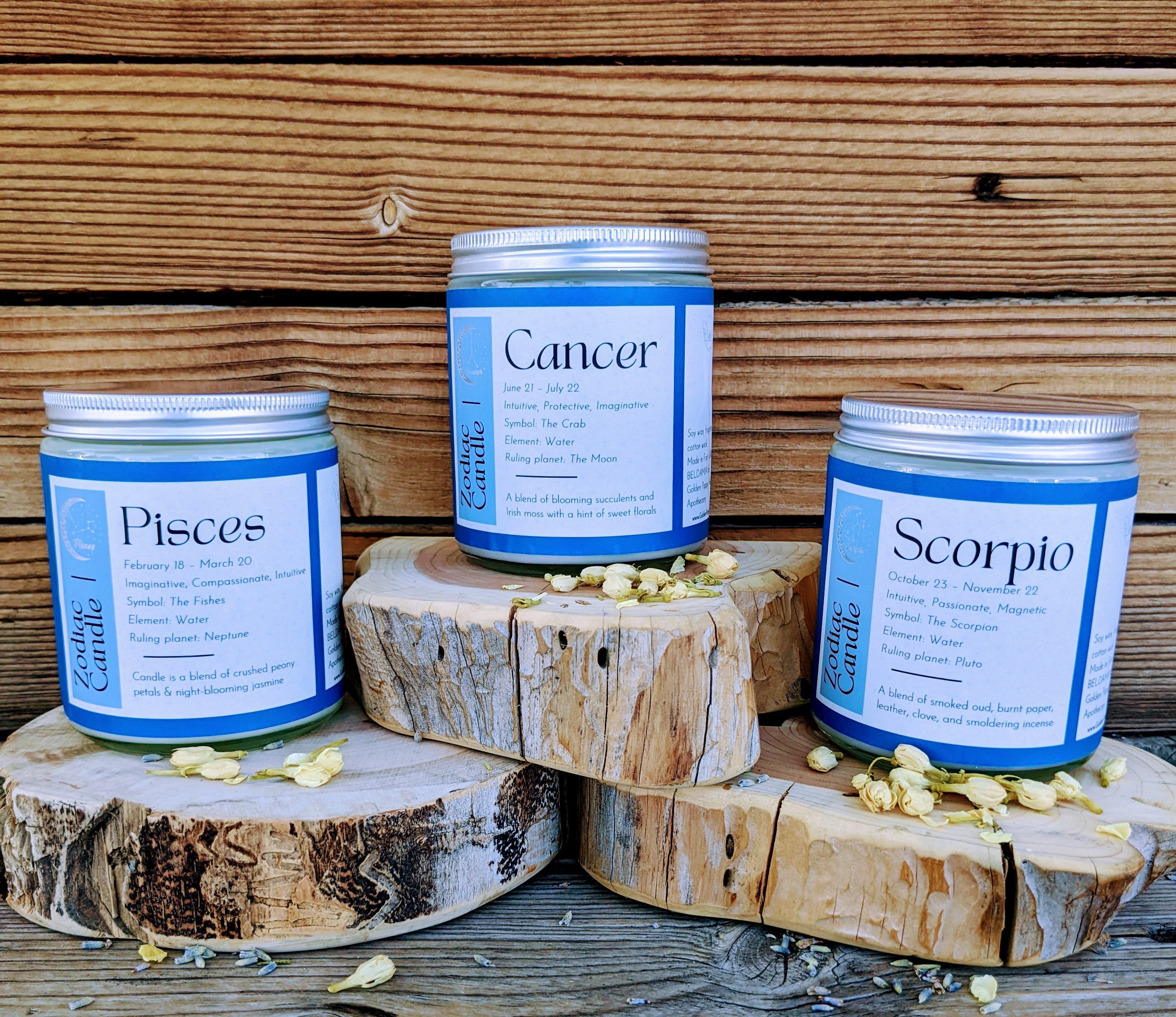 Zodiac Candle -