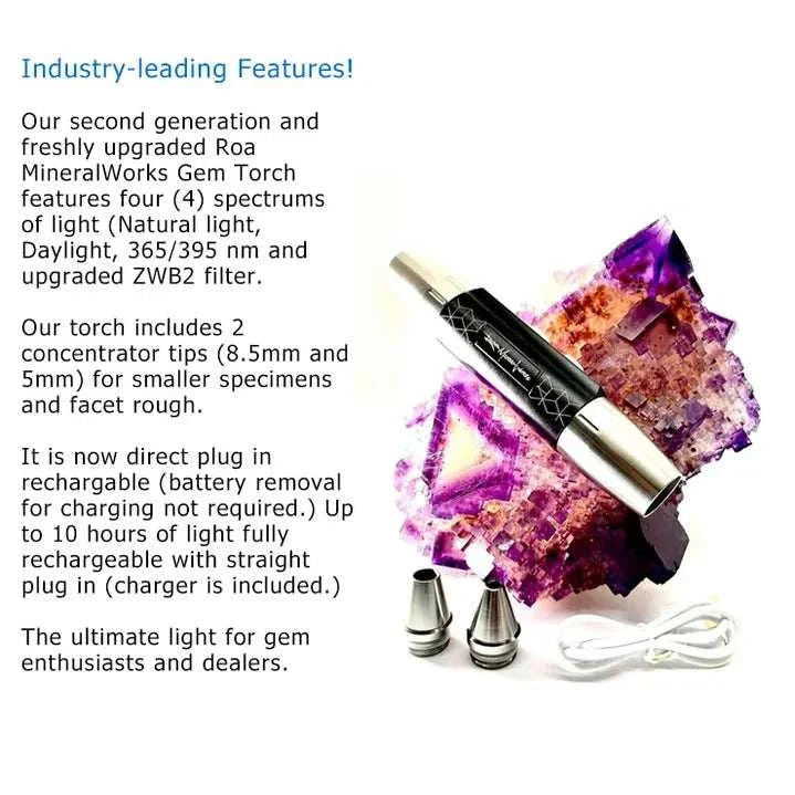 Roa Mineral Works Gem Torch