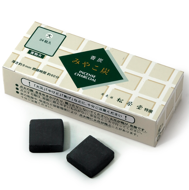 Shoyeido Charcoal Disks for loose incense