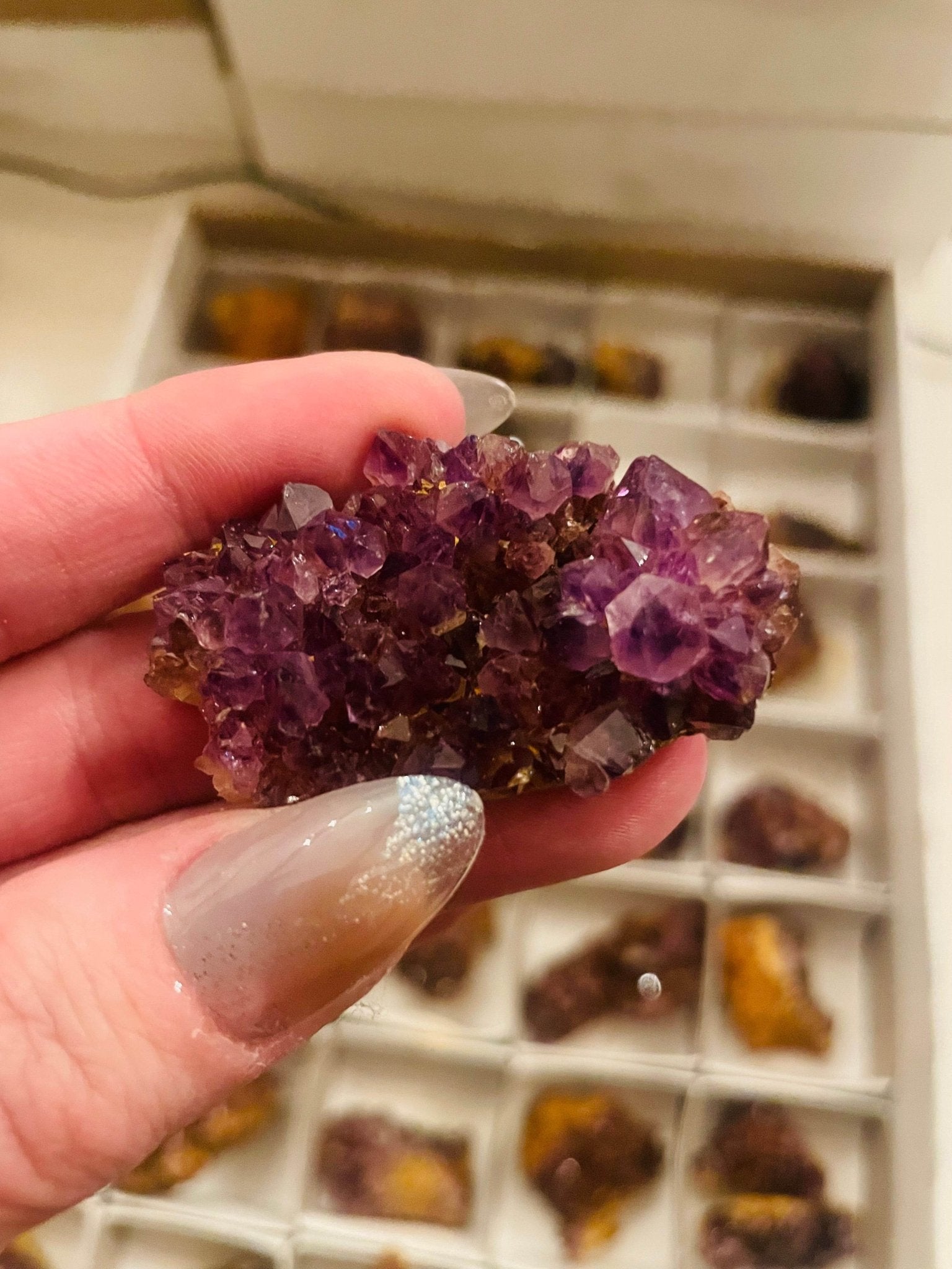 Amethyst Cluster|Healing Crystals for Meditation, Chakra Balancing & Home Décor