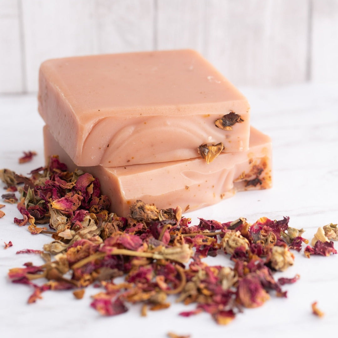 Ramblin' Rose Soap | Natural Soap | Una Biologicals