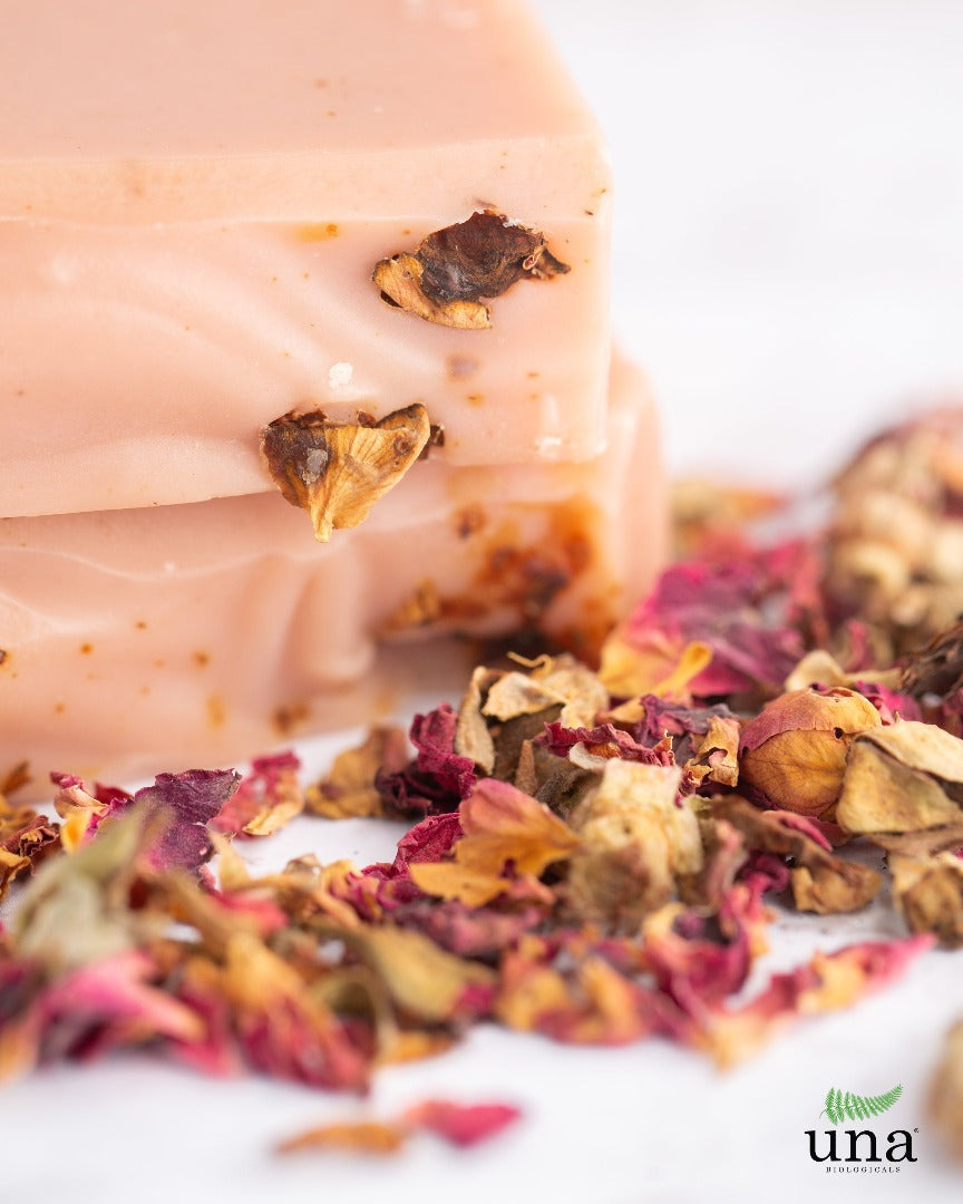 Ramblin' Rose Soap | Natural Soap | Una Biologicals